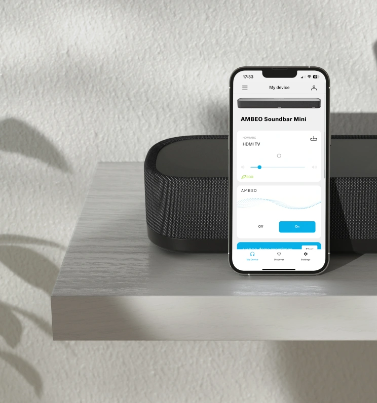 AMBEO- Soundbar | Mini | Sennheiser United States
