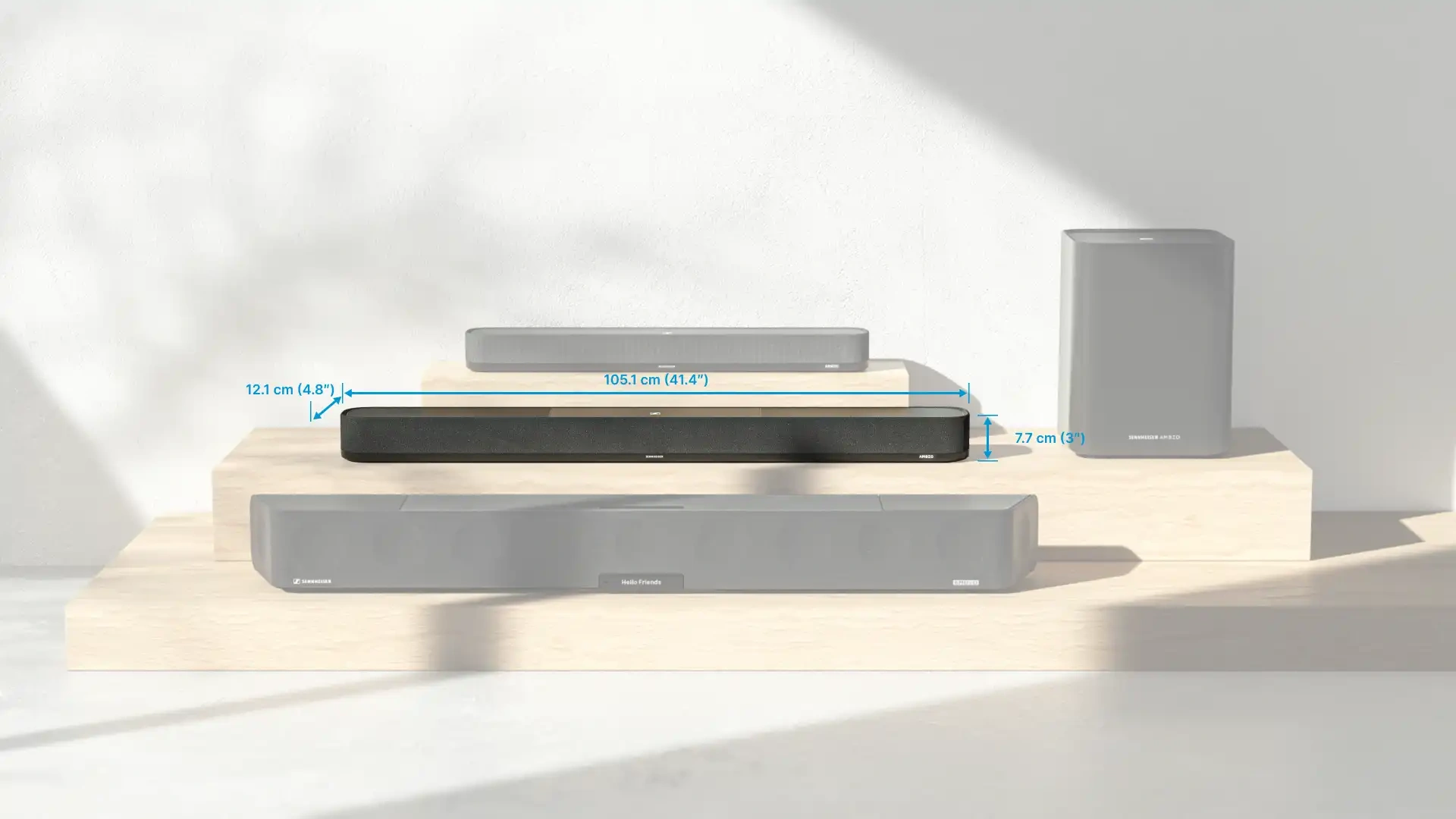 AMBEO Soundbar Plus | Sennheiser