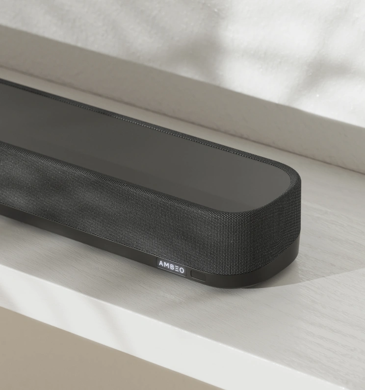 AMBEO Soundbar Mini アンビオ サウンドバー ミニ AMBEO- Soundbar | Mini | Sennheiser United States